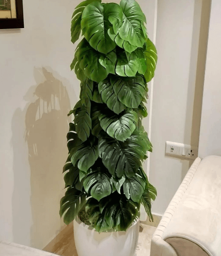 Artificial monstera