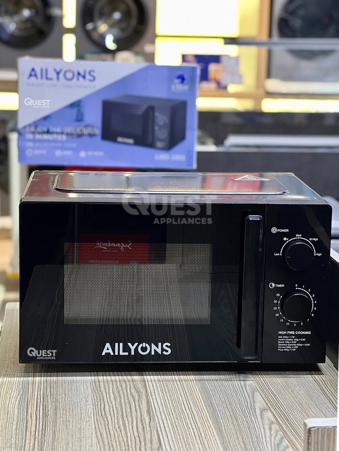 Ailyons 20L Manual Microwave
