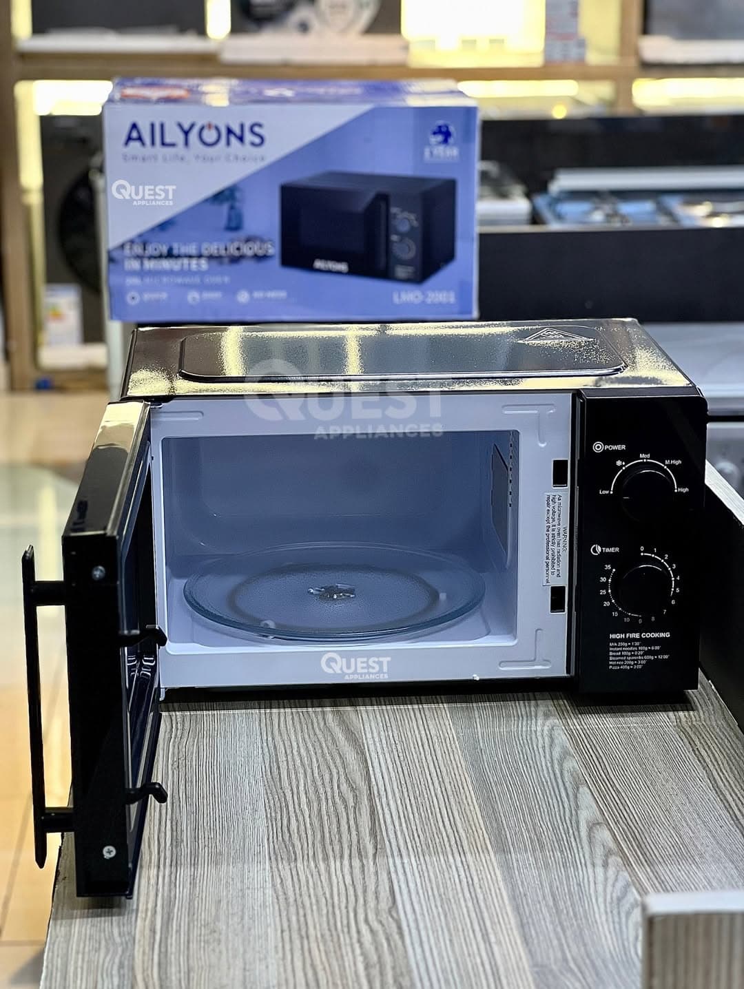 Ailyons 20L Manual Microwave