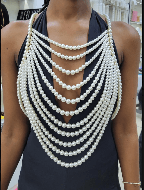 Pearl Body Chain