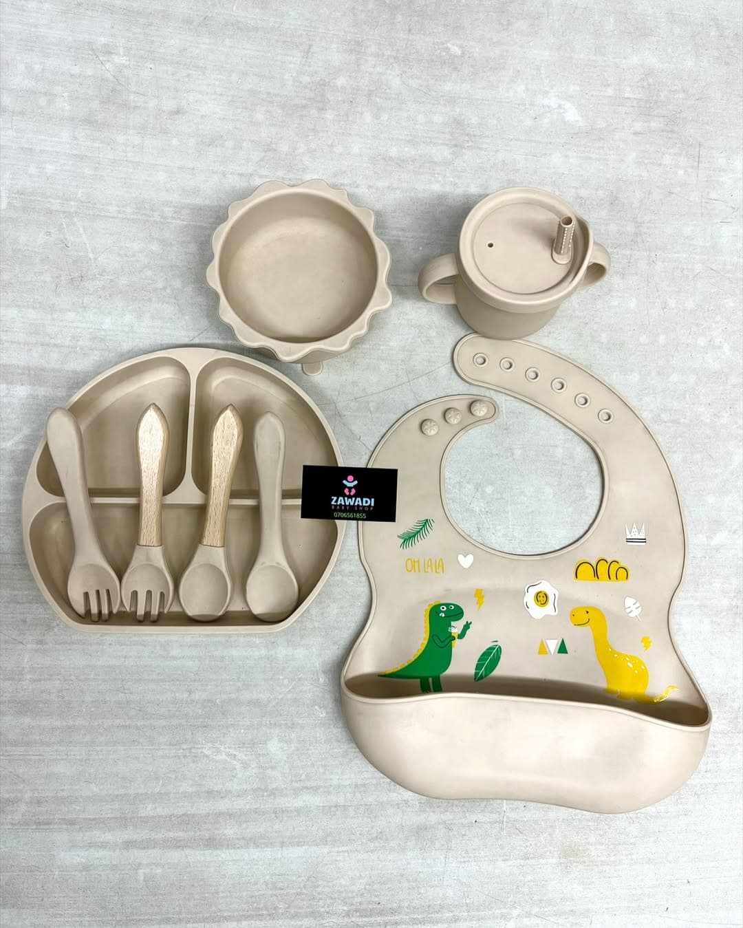 Silicone Feeding Set