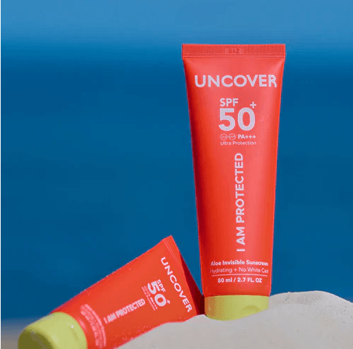 uncover sunscreen