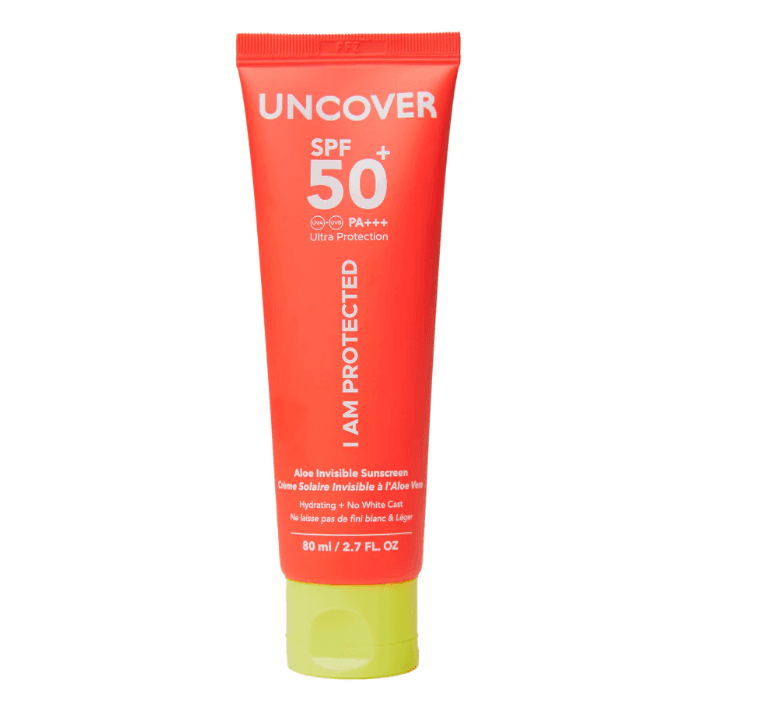 uncover sunscreen