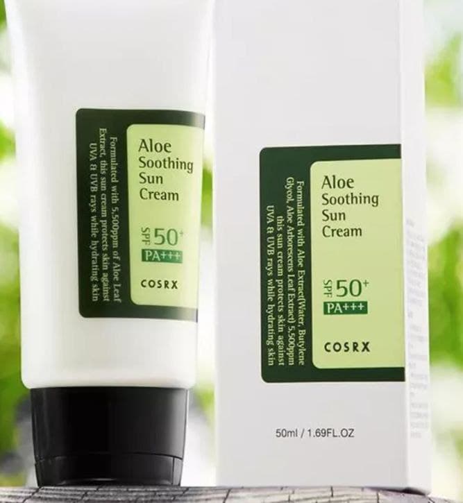 ALOE SOOTHING SUNSCREAM (50ML)