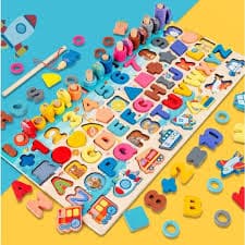 7 in 1 traffic matching board game