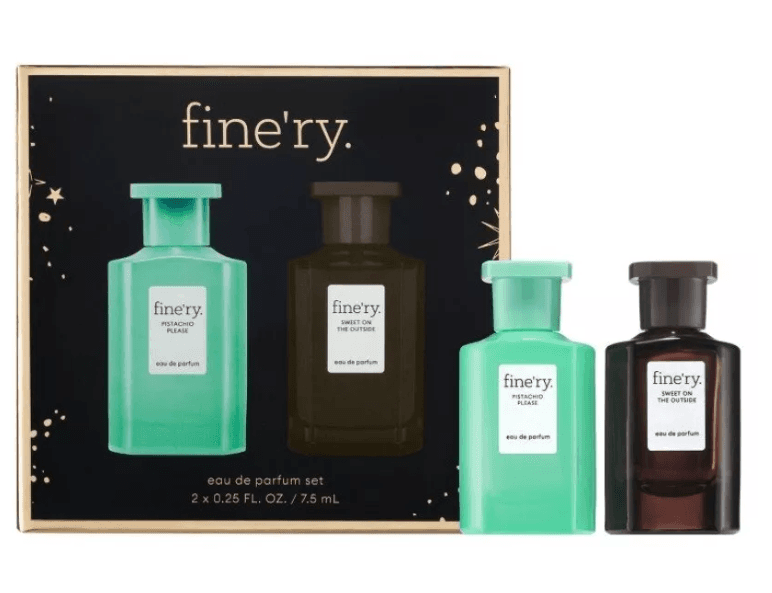 FINERY PISTACHIO PLEASE+SWEET ON THE OUTSIDE EDP SET
