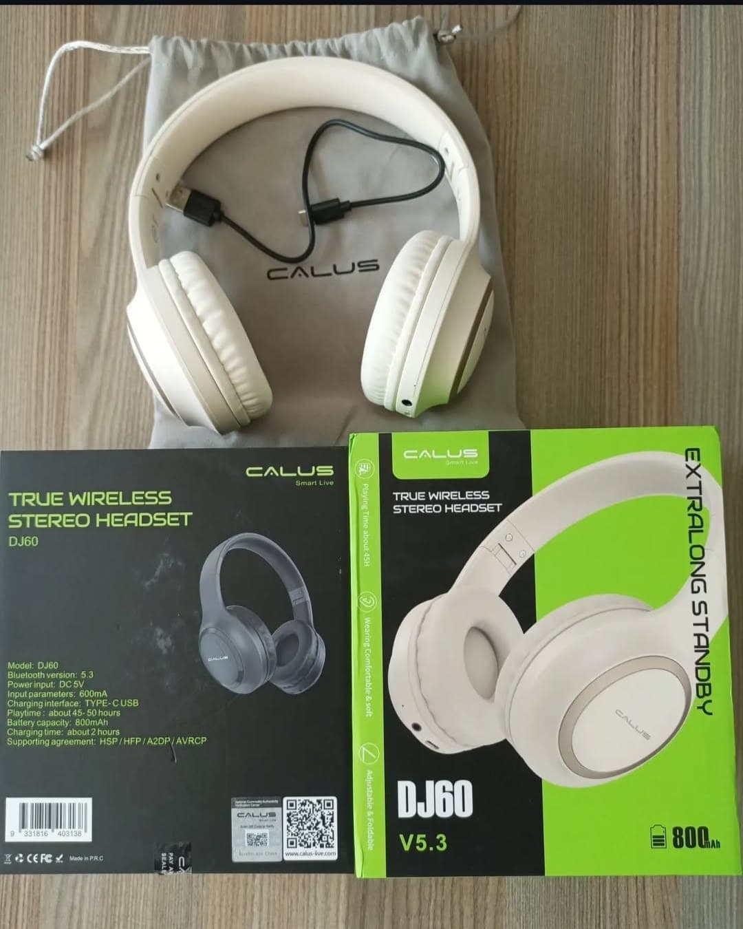 Calus DJ60 wireless headphones