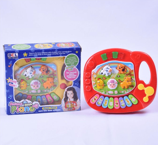 Arsuxeo Kids Cartoon Piano Keyboard