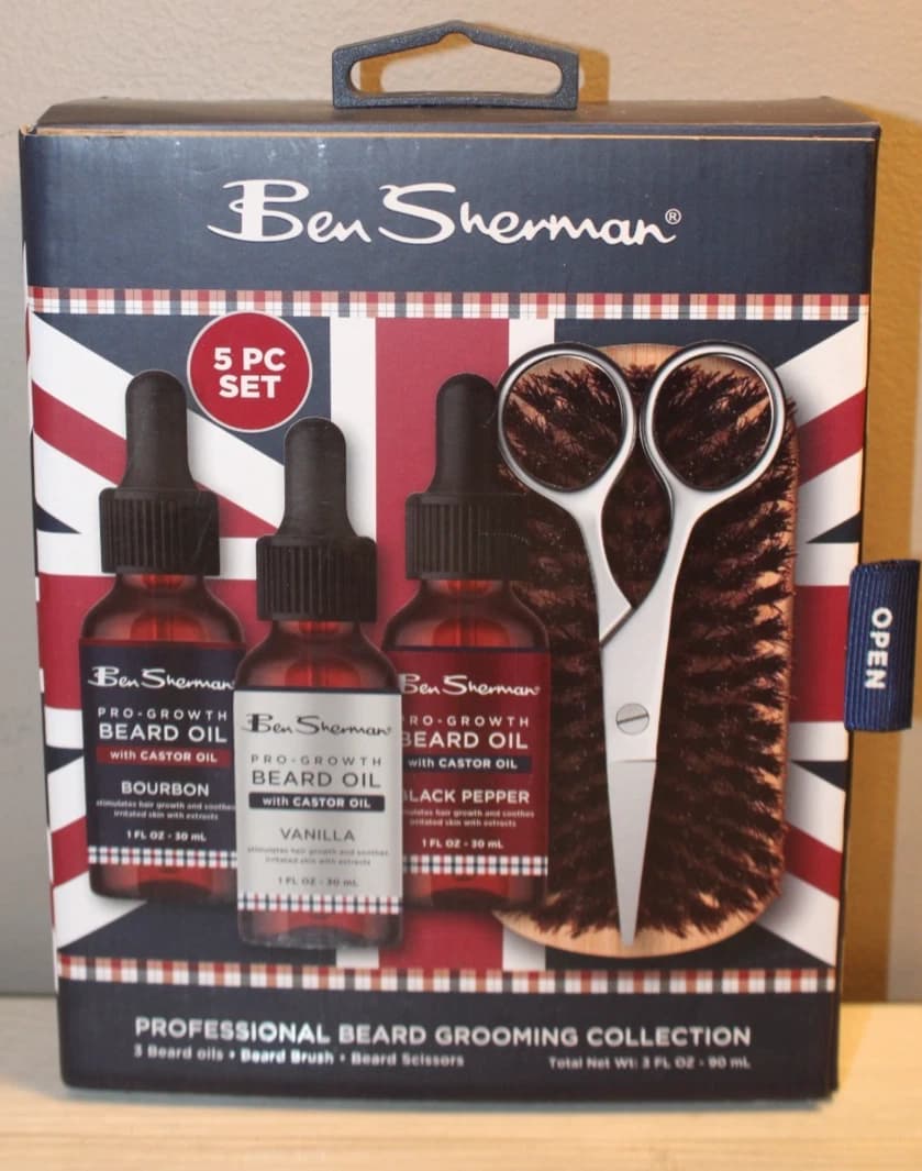 Ben Sherman Professional Collection Beard Grooming Set