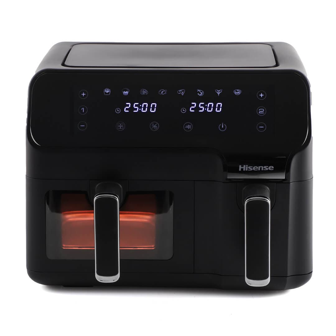 Hisense H09AFBK2S5 8.6L Dual Airfryer