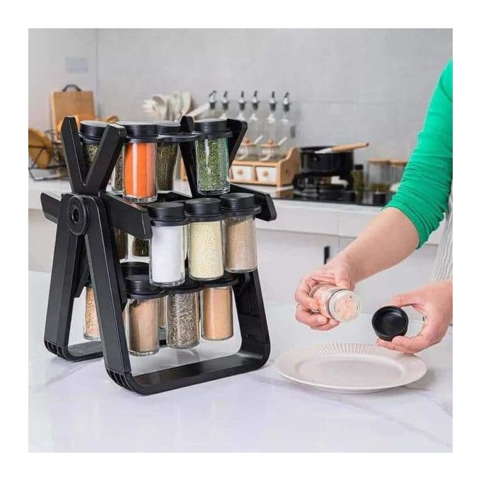 Windmill spice jar organiser