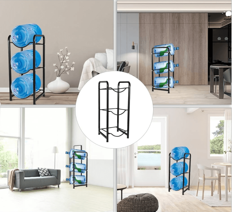 4 water bottle holder rack
