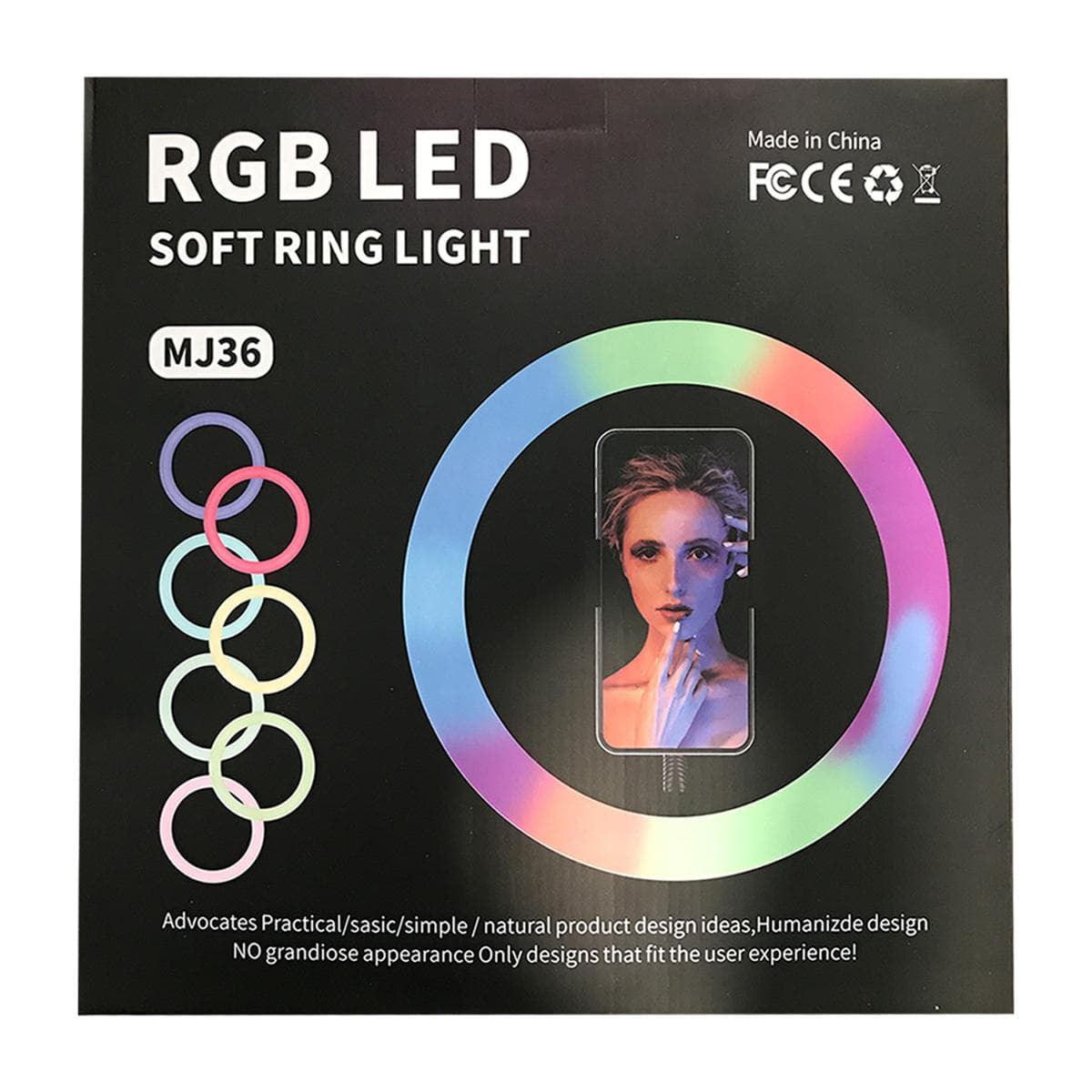 RGB LED ring light