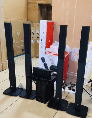 330W 5.1 Channel Surround Tallboy Speakers