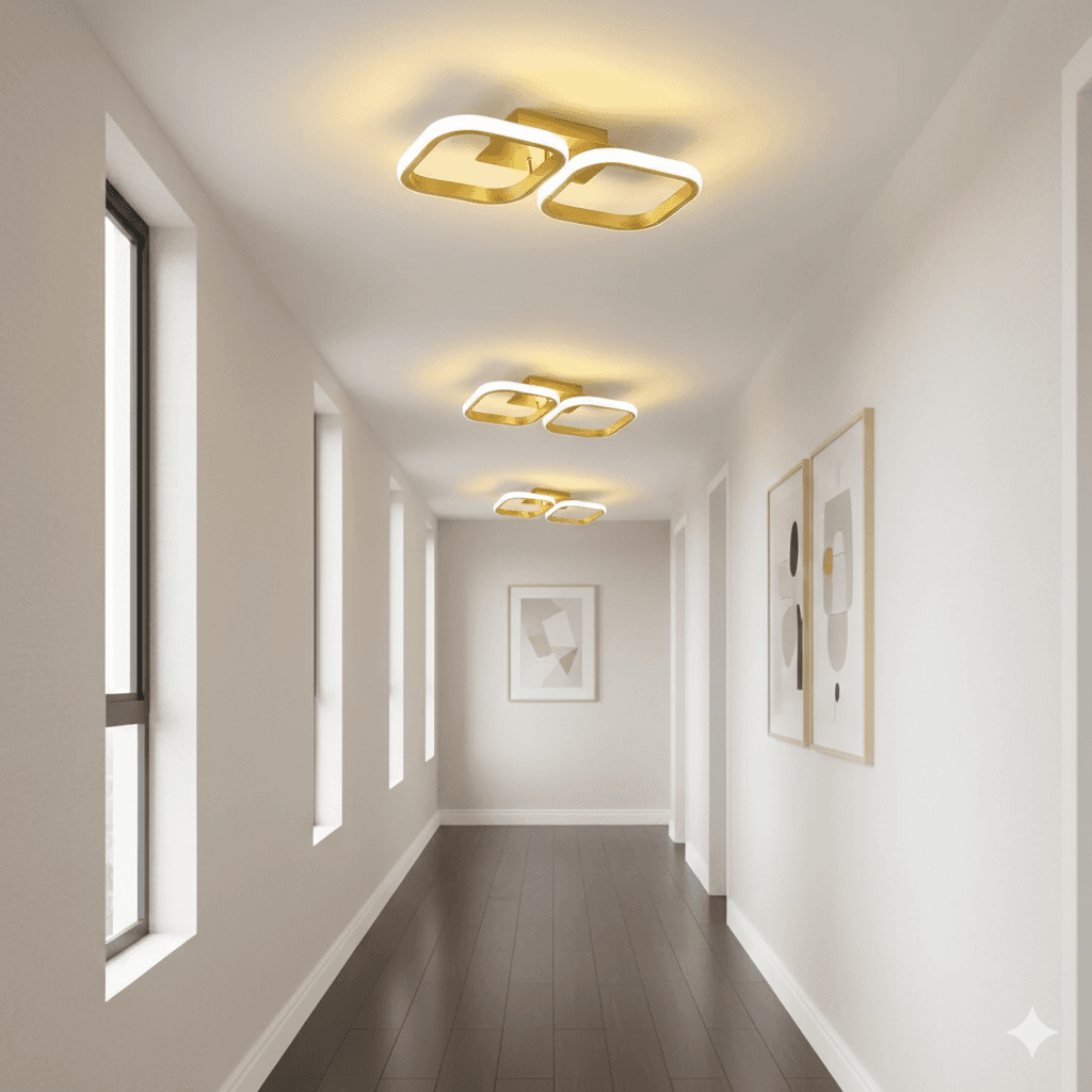 2X LED Mounted Ceiling Lamp Decorative Lights