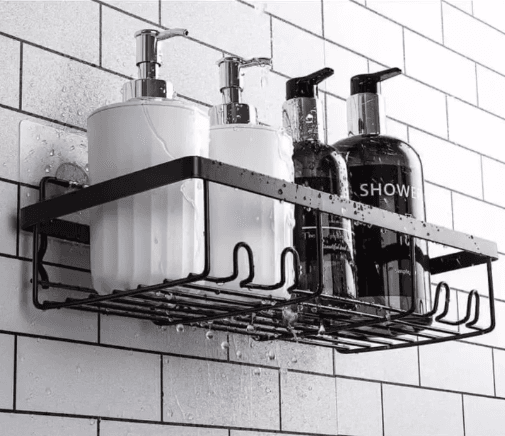 5pcs Set Rectangular shower caddy shelf/Bathroom organizer