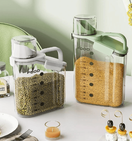 2.5L airtight dry foods and grain container