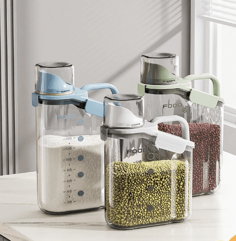 2.5L airtight dry foods and grain container