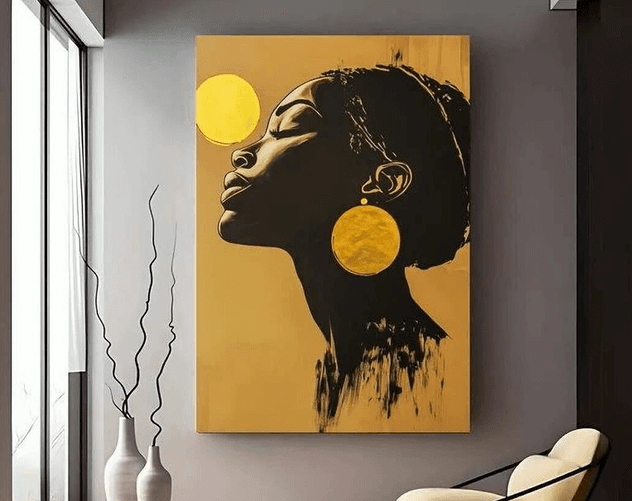 Artsy feminine wall arts