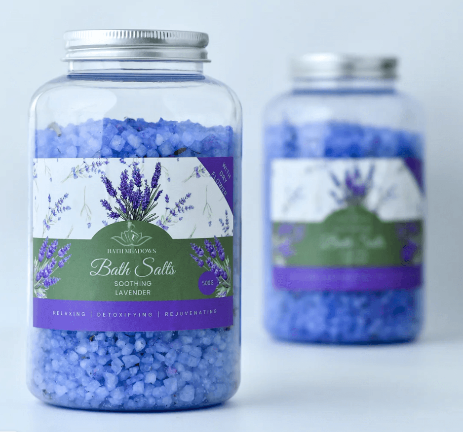 Bath meadows bath salt 500g