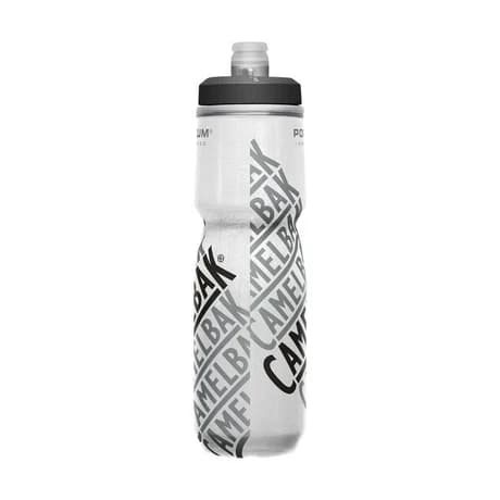 CamelBak Podium Chill Insulated Water Bottle 24Oz Race Track Edition White/Black