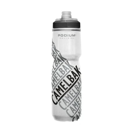 CamelBak Podium Chill Insulated Water Bottle 24Oz Race Track Edition White/Black