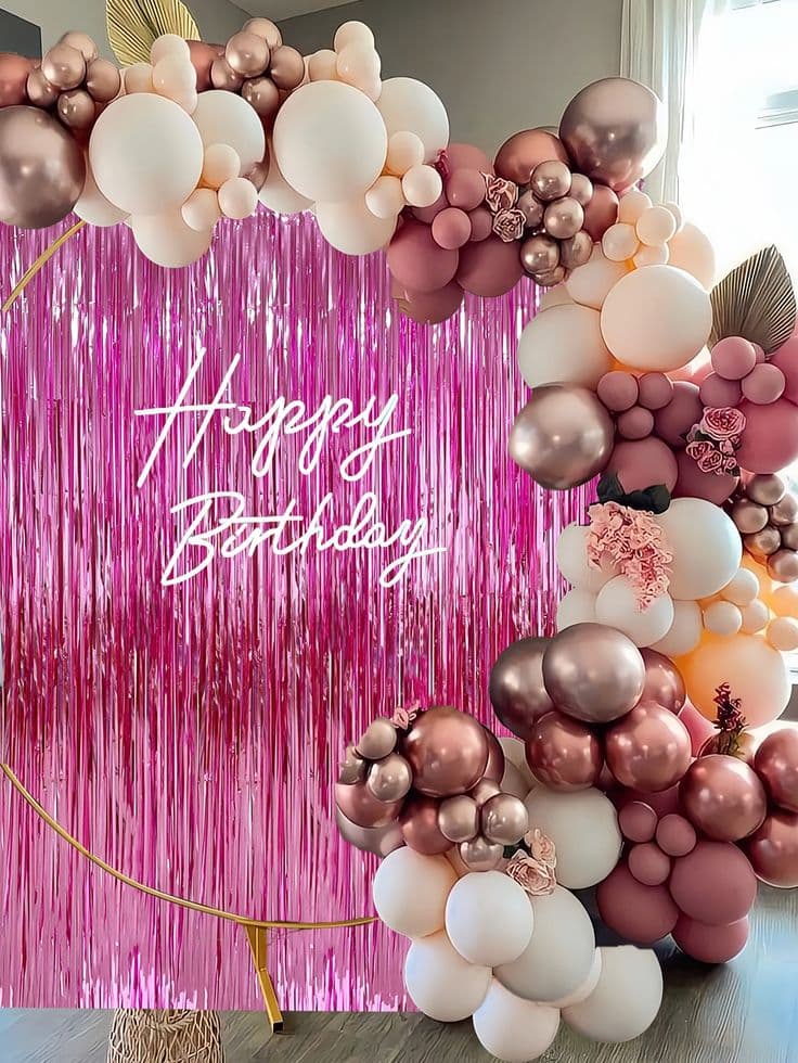 Foil Fringe Curtains