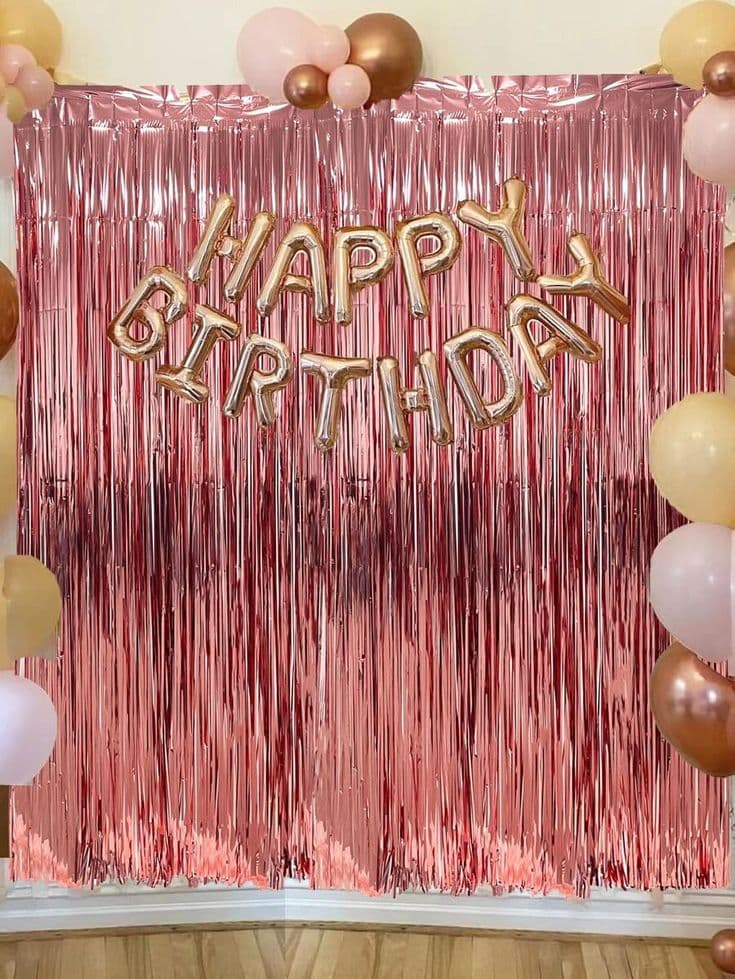 Foil Fringe Curtains