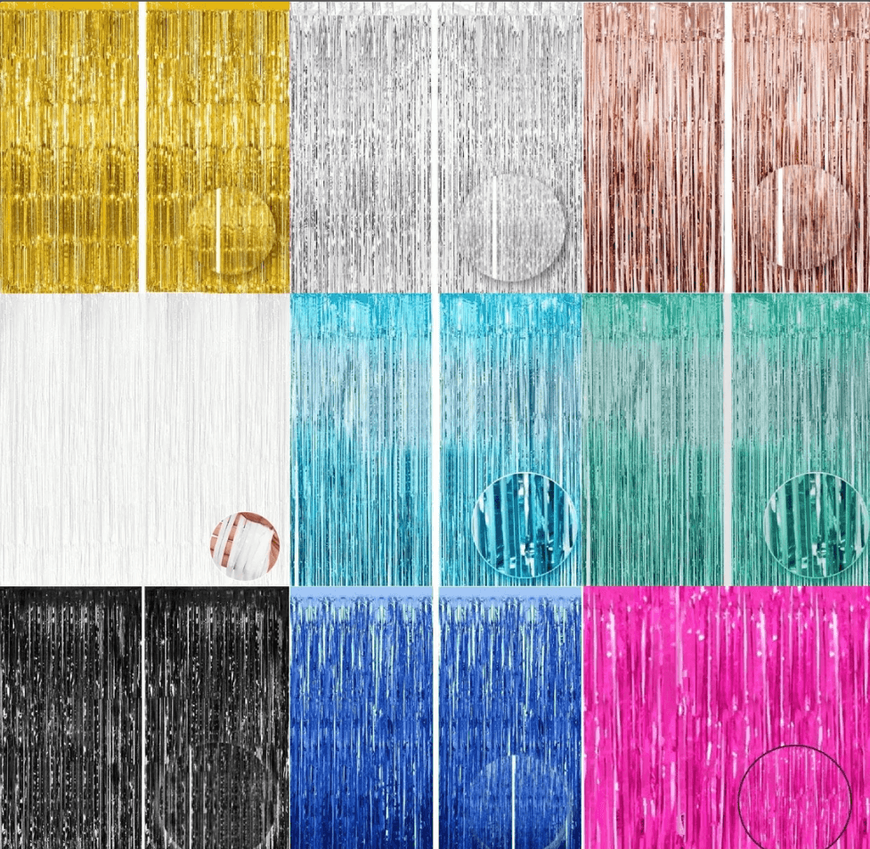 Foil Fringe Curtains