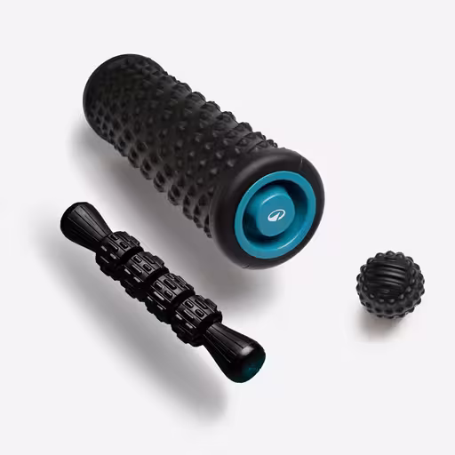Massage Kit: Massage roller, ball and stick