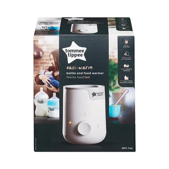 Tommee Tippee Easi-Warm Electric Bottle and Food Warmer White Age-Newborn & Above