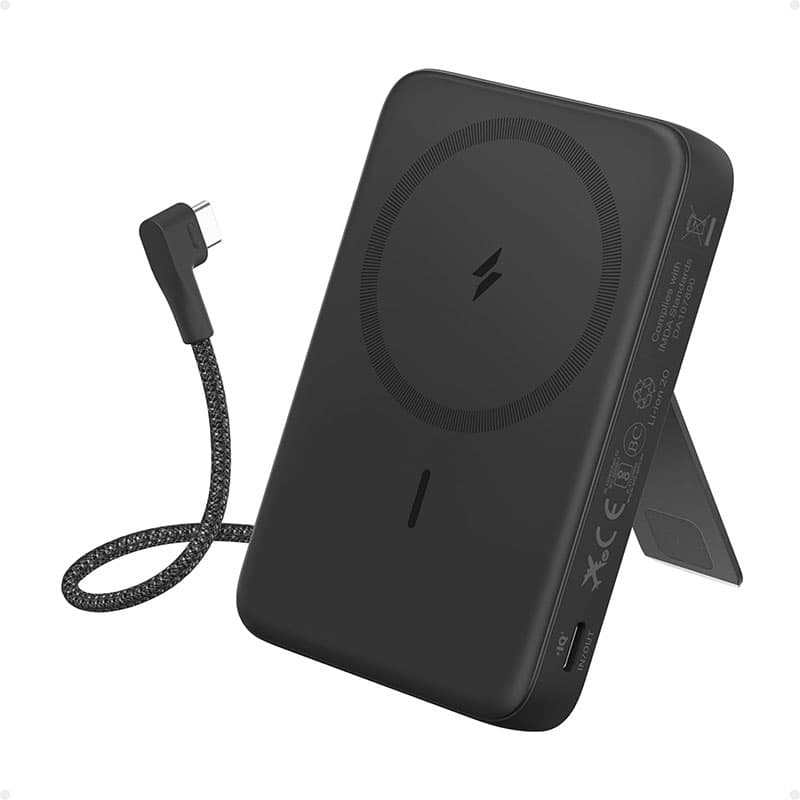 Anker Zolo Wireless Charging Power Bank with Flexible Stand