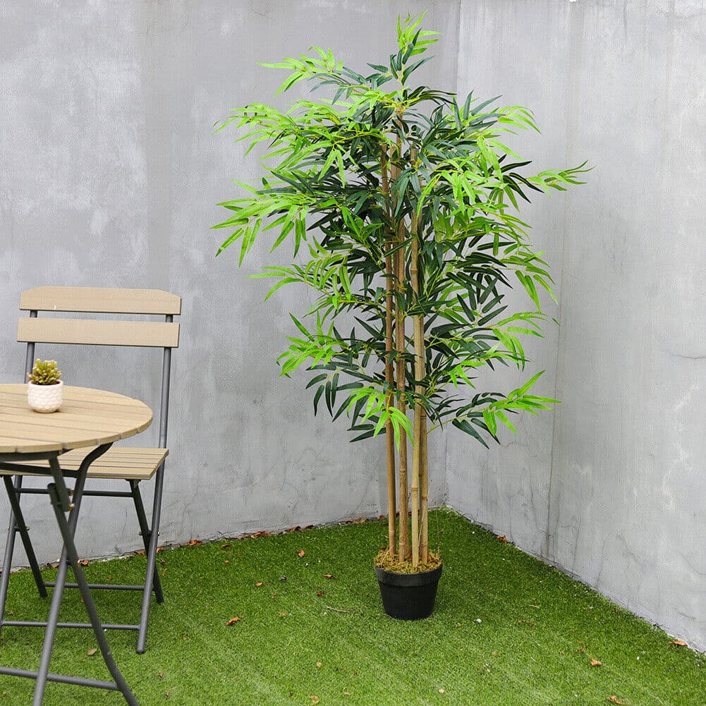 Artificial bamboo potted house tree 5ft