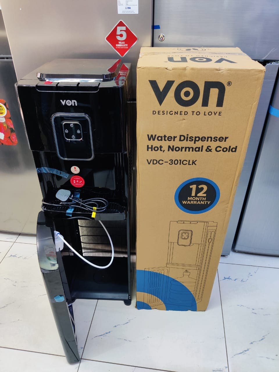 Von Bottom Load Dispenser