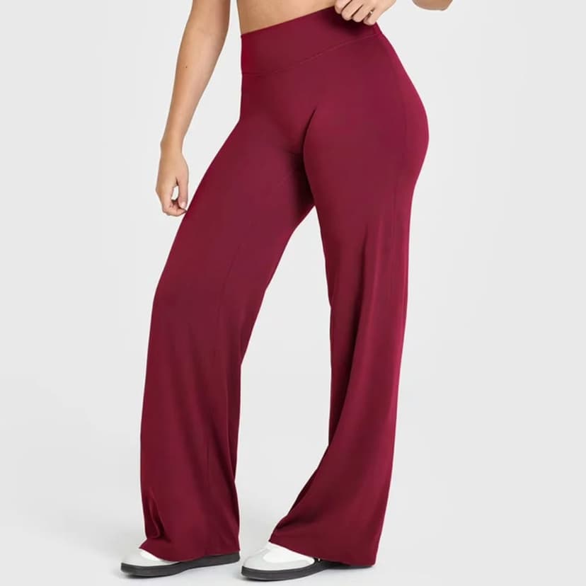 Edgier wide leg pants