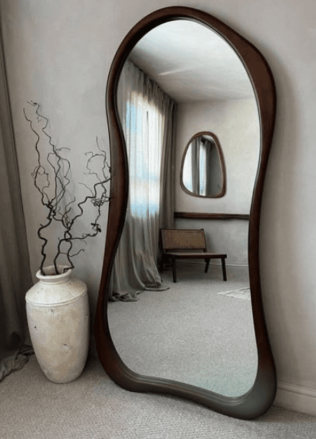 Wooden Framed Mirror