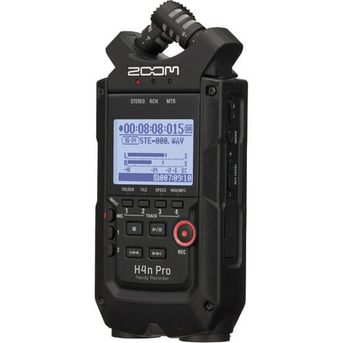 Zoom H4n Pro 4-Input / 4-Track Portable Audio Recorder