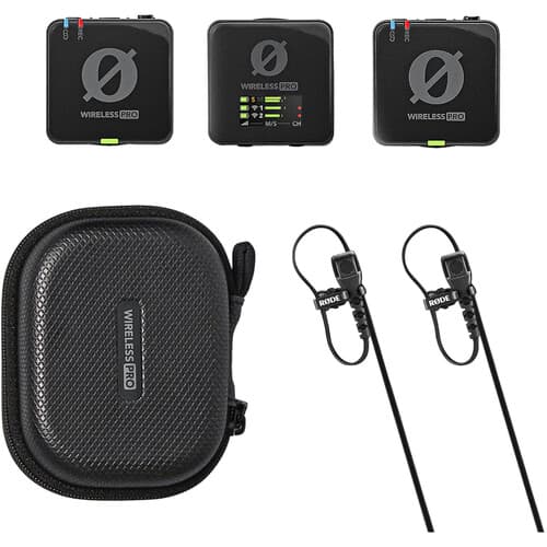 RODE Wireless PRO 2-Person Wireless Microphone Lavaliers