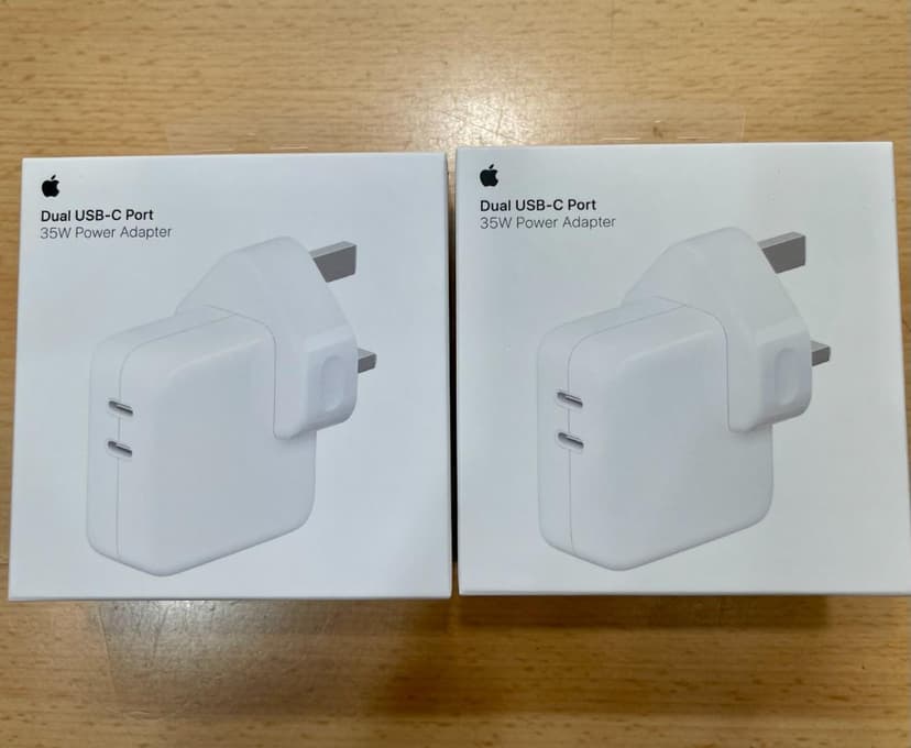 Apple 35W Dual USB-C Port Power Adapter